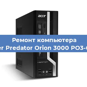 Замена видеокарты на компьютере Acer Predator Orion 3000 PO3-620 в Белгороде